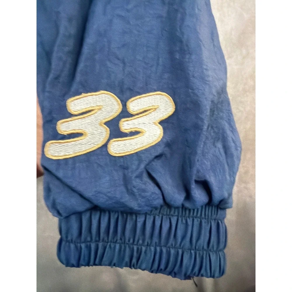 VTG 90s Kleenex Racing Jacket Mens XL Blue Vintage NASCAR Scott Racing 33‎ usa